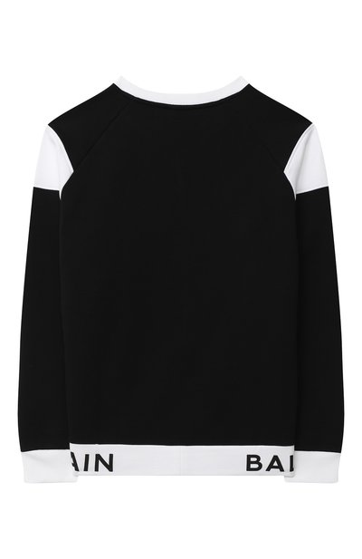 Хлопковый свитшот BALMAIN, арт. 6N4720/NX300/12-16, фото 2
