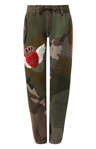 Женские хлопковые брюки DOLCE & GABBANA, арт. FTBFSZ/FP6L1