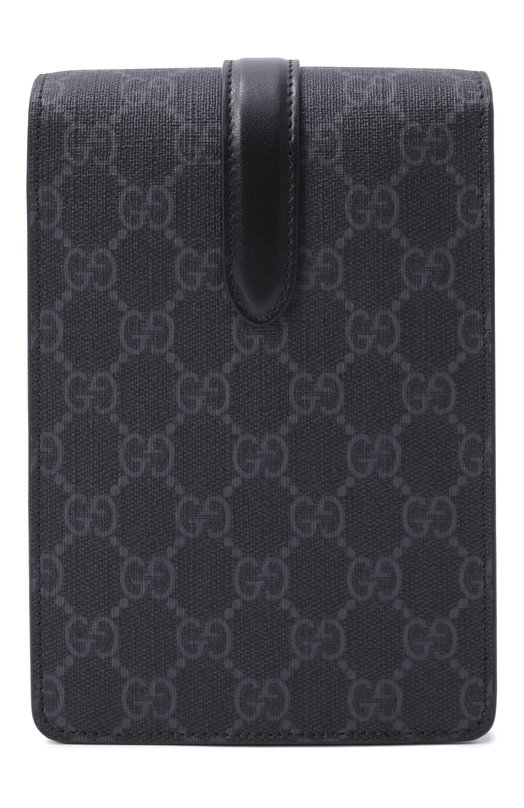 Сумка GG Black super mini Gucci 816954/FAD8C Серый  816954/FAD8C Фото 6