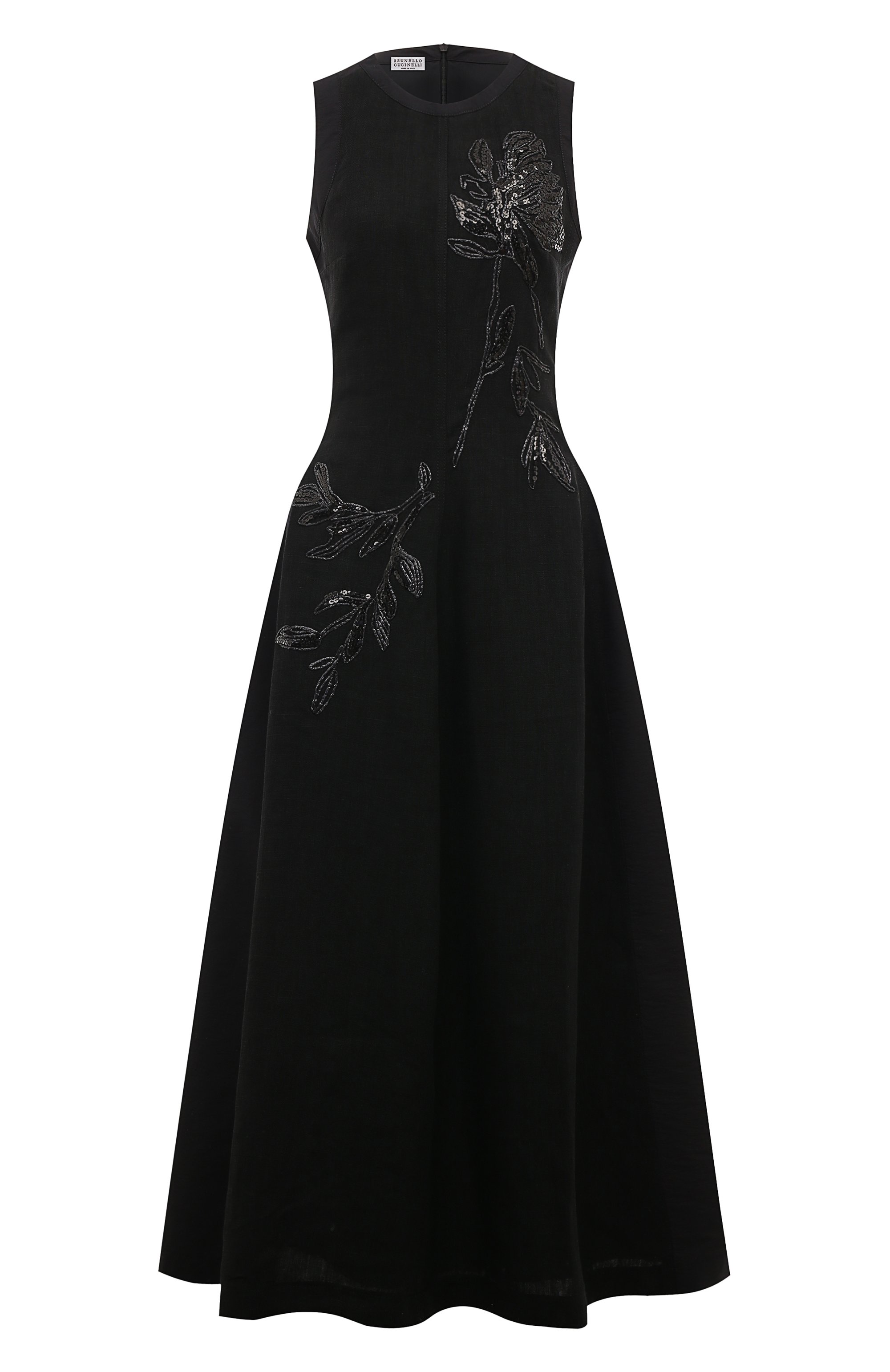Хлопковое платье BRUNELLO CUCINELLI, арт. M0F79A5185, фото 1