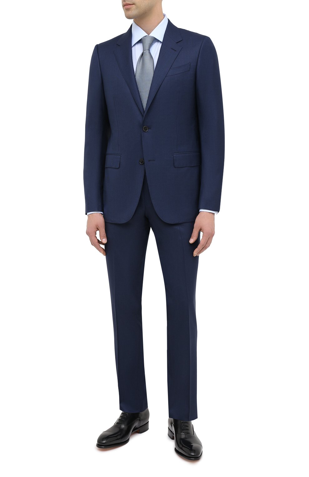 Хлопковая сорочка ZEGNA, арт. 801262/9MS0BR, фото 2