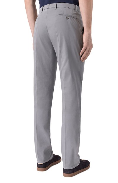 Брюки из хлопка и шелка MARCO PESCAROLO, арт. SLIM80/5300, фото 4