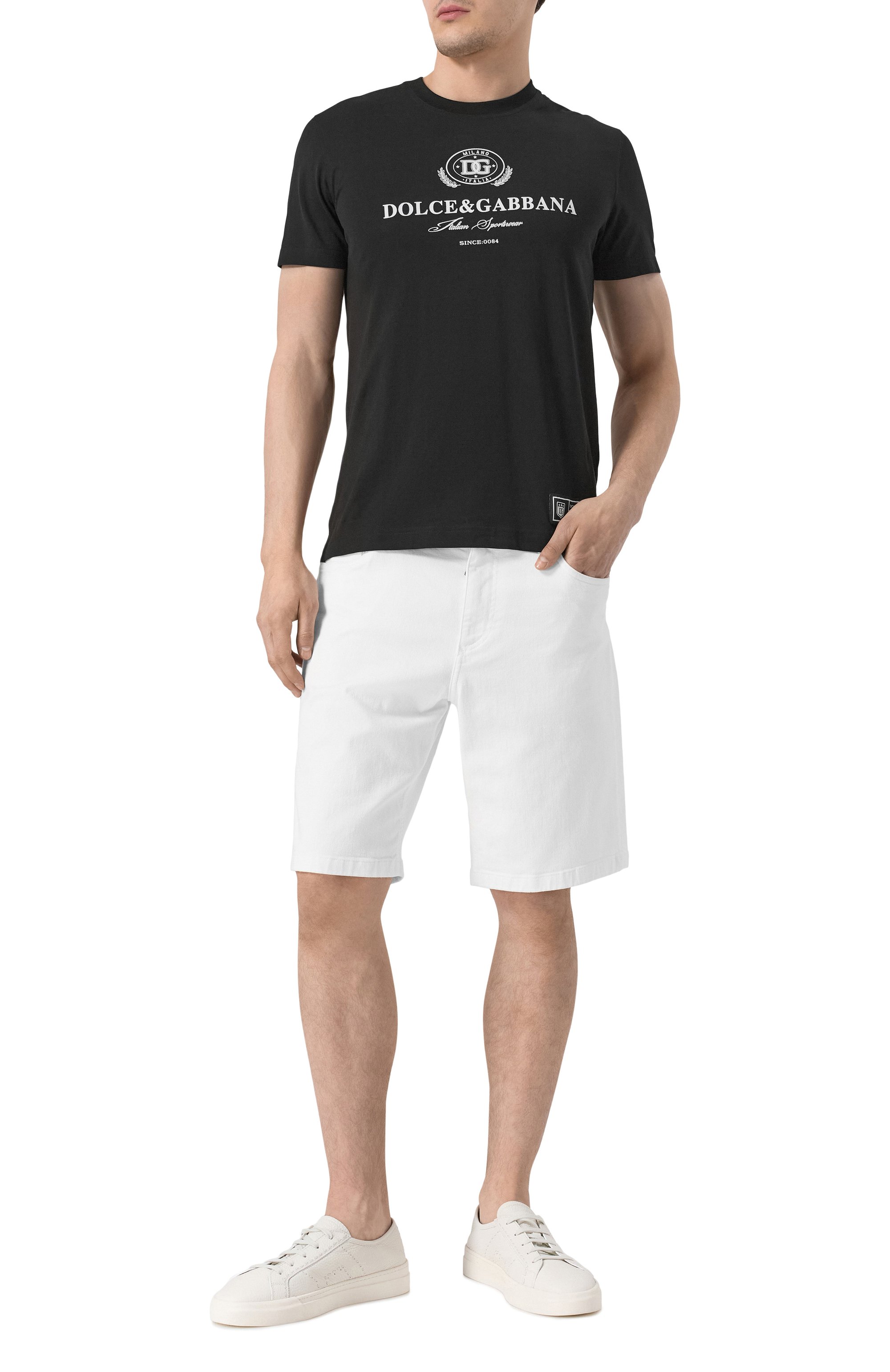 Хлопковая футболка DOLCE & GABBANA, арт. G8RN8T/G7NUC, фото 2
