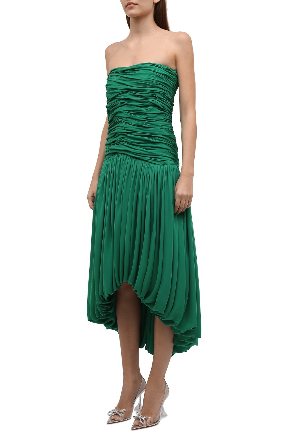 Шелковое платье KHAITE, арт. 5204314/SHIVANI, фото 3