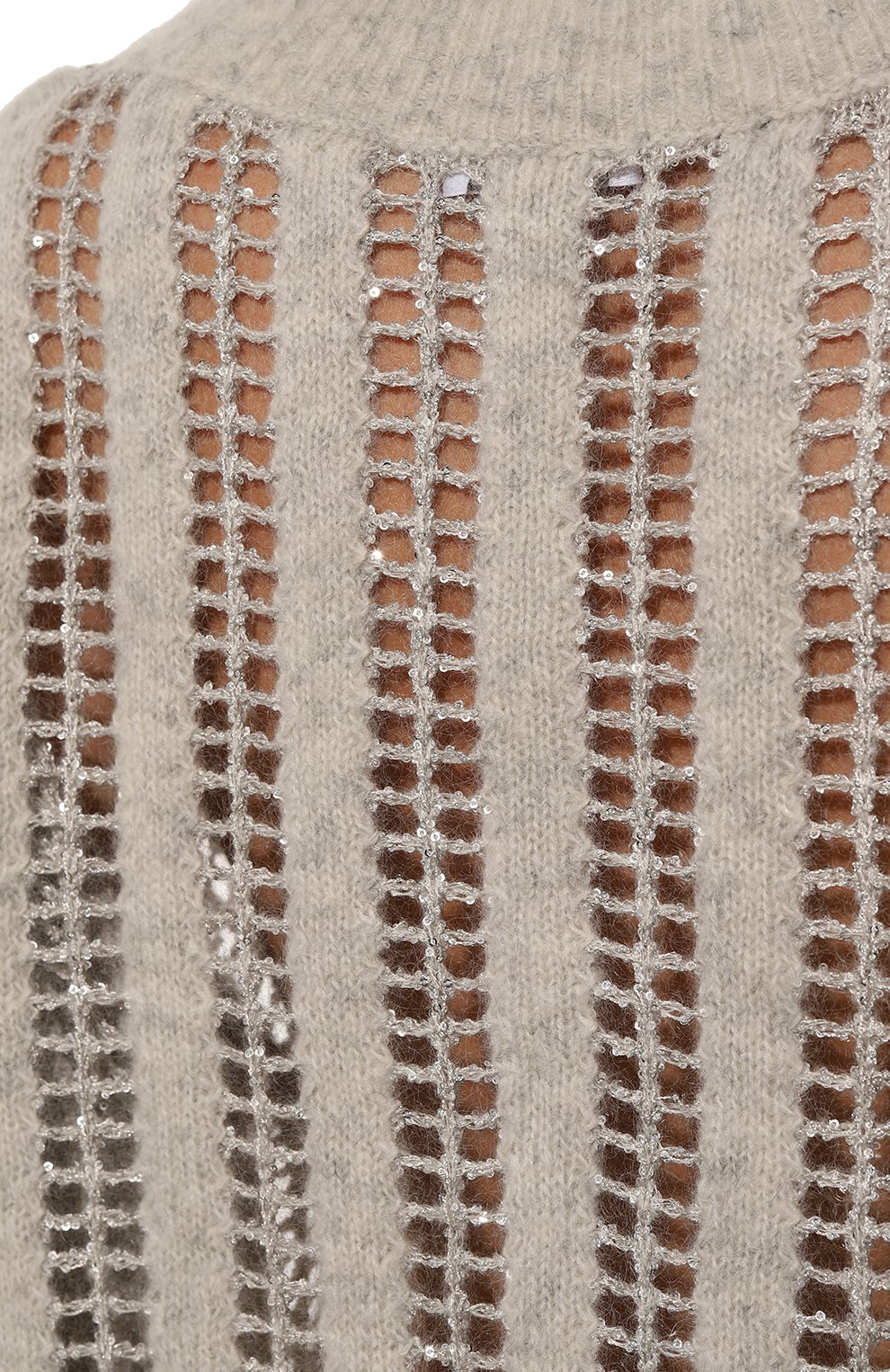 Шерстяной пуловер BRUNELLO CUCINELLI, арт. MCM510612P, фото 5