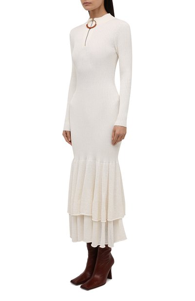 Хлопковое платье JW ANDERSON, арт. KW0539 YN0152, фото 3