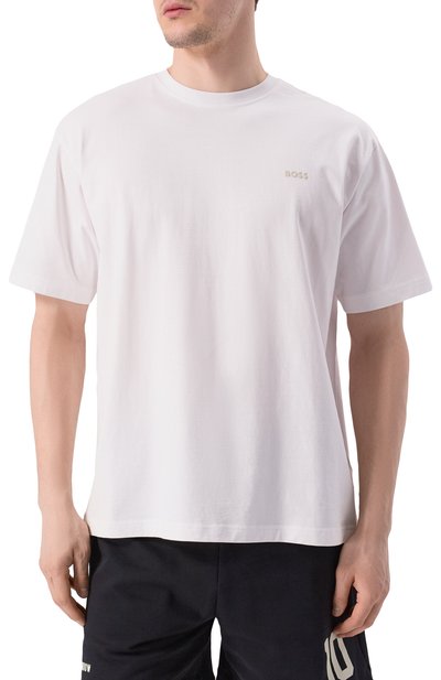 Хлопковая футболка BOSS ORANGE, арт. 50534925, фото 3