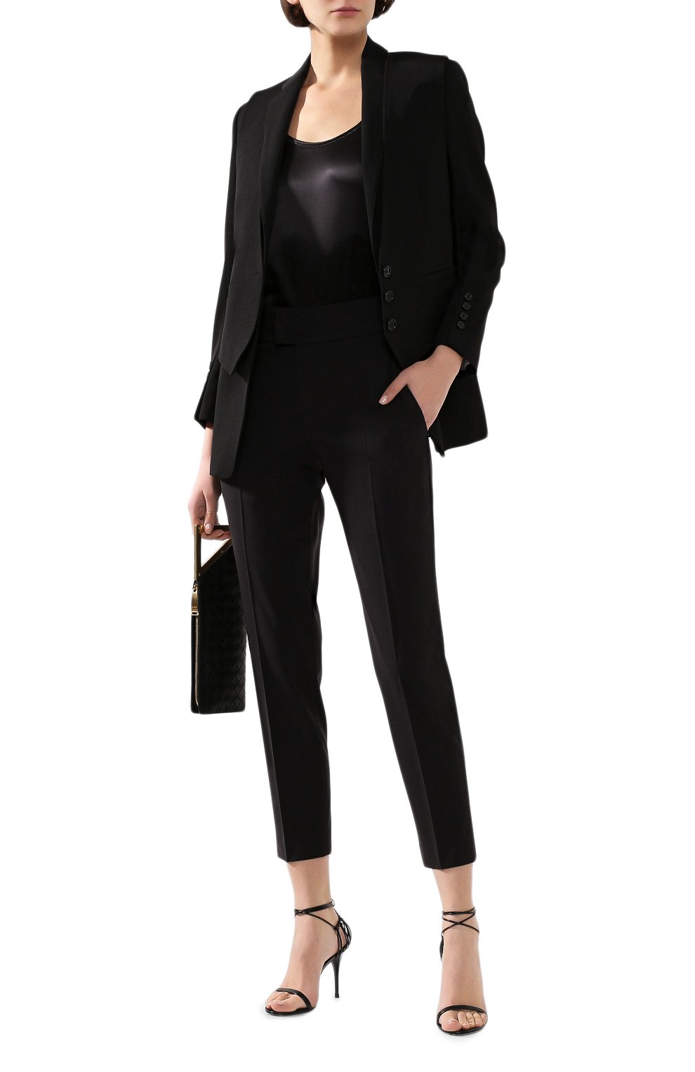 Атласный топ BRUNELLO CUCINELLI, арт. M0C59DE330, фото 2