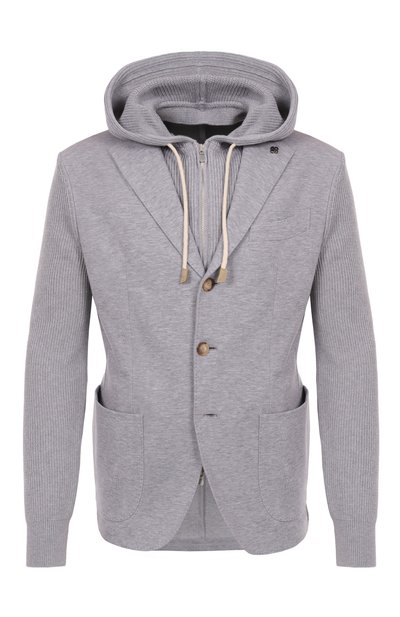 Хлопковый пиджак GRAN SASSO, арт. 23133/76012, фото 1