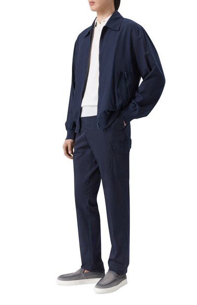 Замшевые лоферы DOUCAL'S, арт. DU3547STEVUY260E, фото 2