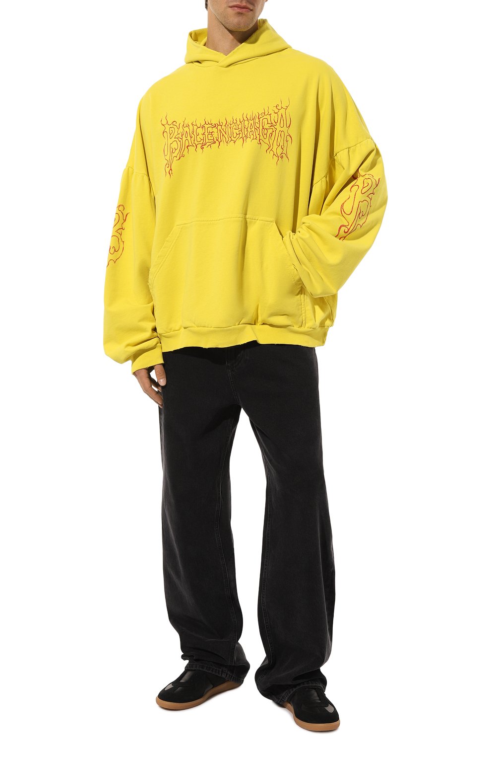 Хлопковое худи BALENCIAGA, арт. 761458/TPVN7, фото 2