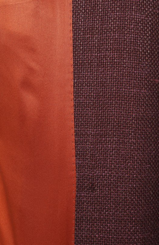 Жакет из шерсти и шелка Kiton D46523K0918E02 Бордовый  D46523K0918E02 Фото 7