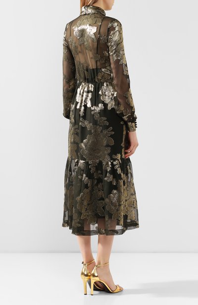 Платье-миди SAINT LAURENT, арт. 614419/Y7A10, фото 4