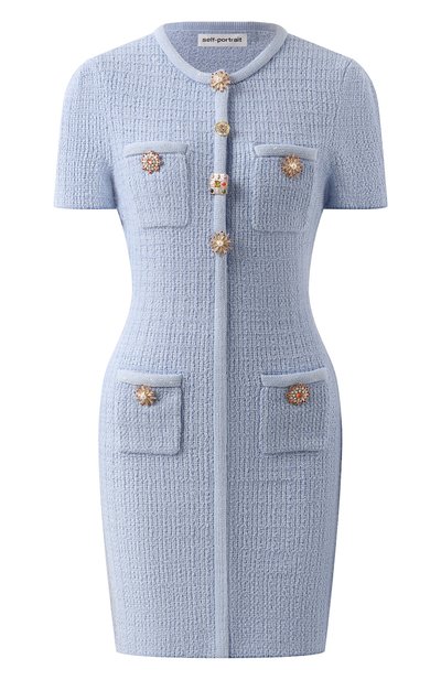 Платье SELF-PORTRAIT, арт. PF24-041SA-BL, фото 1