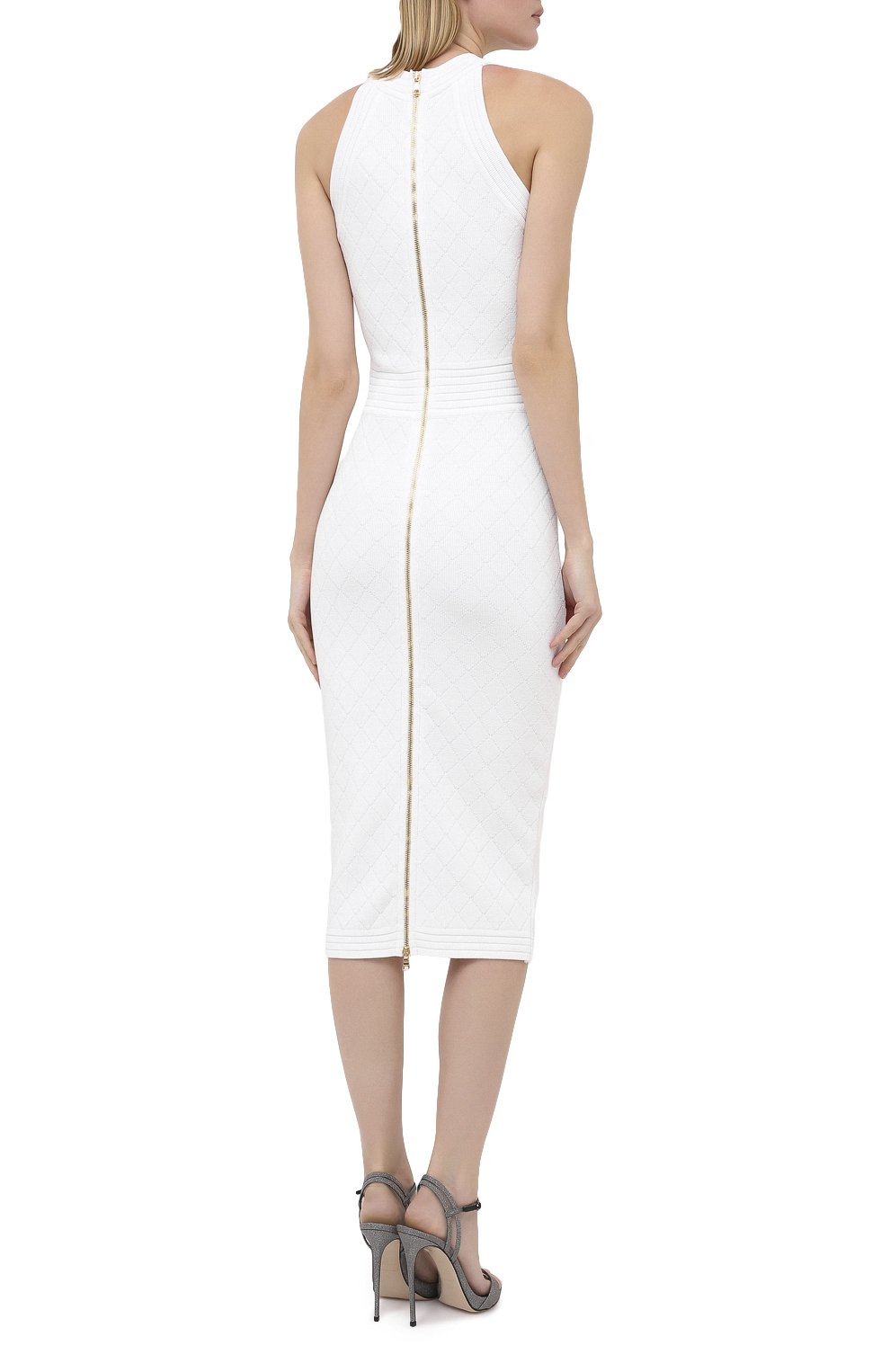 Платье из вискозы BALMAIN, арт. UF16534/K157, фото 4