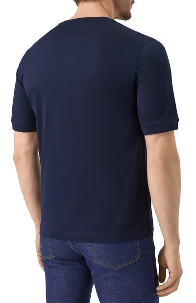 Хлопковая футболка ZILLI, арт. TSR02NM0100VZCR00, фото 4