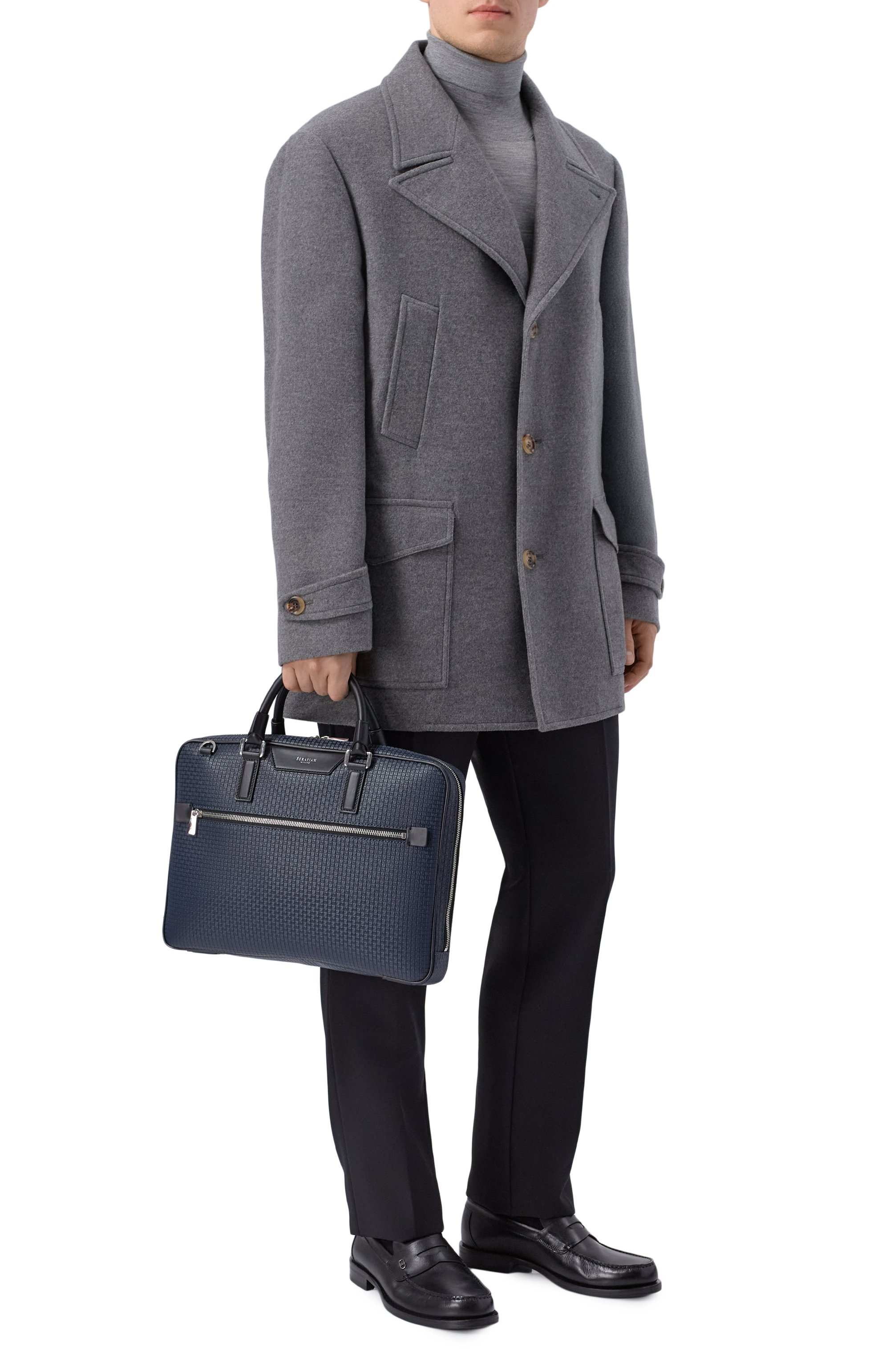 Портфель SERAPIAN MILANO, арт. SRSTSMLL712537B, фото 7