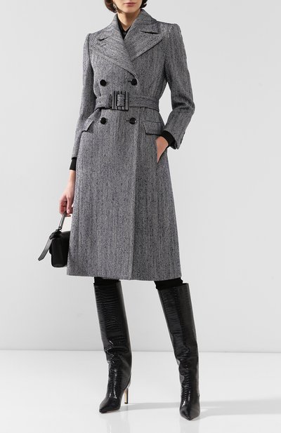 Шерстяное пальто GIVENCHY серого цвета по цене 263500 руб., арт. BWC05J12AR, фото 2 Шерстяное пальто GIVENCHY, арт. BWC05J12AR, фото 2