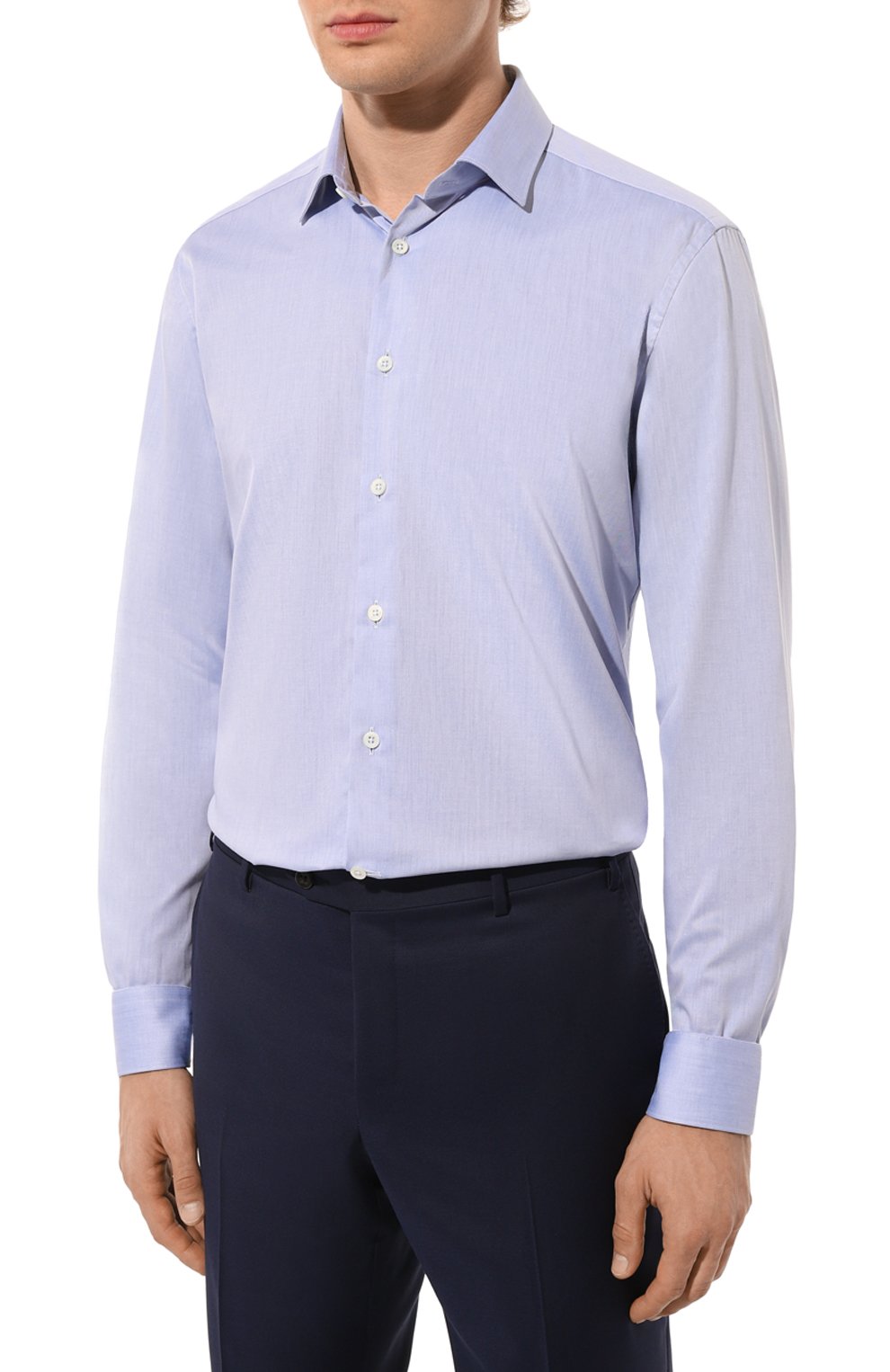 Хлопковая сорочка CORNELIANI, арт. 94P010-9411409, фото 4