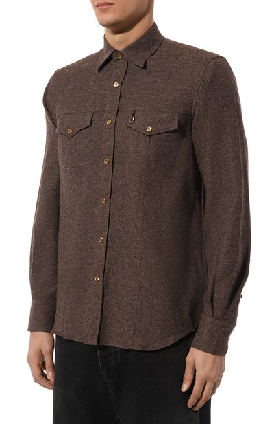 Хлопковая рубашка STEFANO RICCI, арт. MC007067/TB2601, фото 3