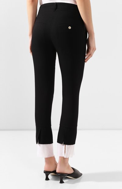 Шерстяные брюки ANN DEMEULEMEESTER, арт. 2001-1400-P-170-099, фото 4