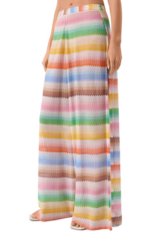 Брюки из вискозы Missoni MC23SI00/BR014G Разноцветный  MC23SI00/BR014G Фото 3