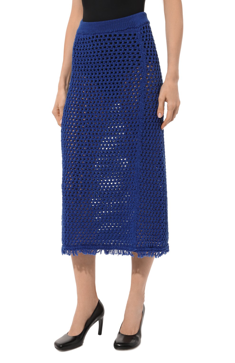 Хлопковая юбка DRIES VAN NOTEN, арт. 231-011220-6713, фото 3