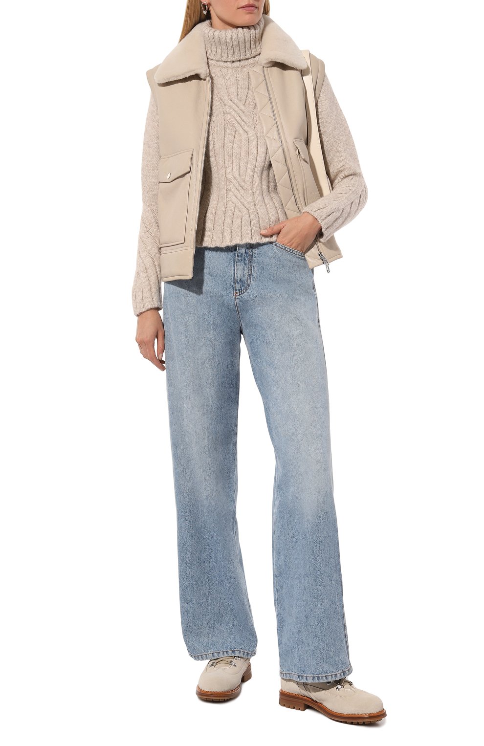 Замшевые ботинки KITON, арт. D58812N0113601, фото 2