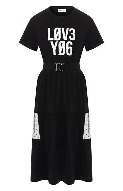 Женское хлопковое платье REDVALENTINO, арт. RR3MJ00U/XFW