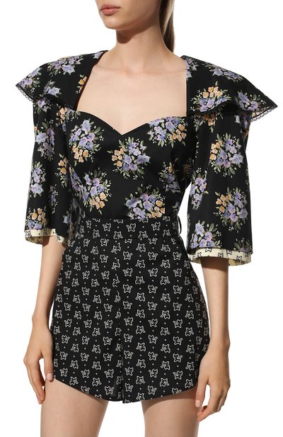 Хлопковый комбинезон ULYANA SERGEENKO, арт. JST004SS22P (1052т22), фото 3