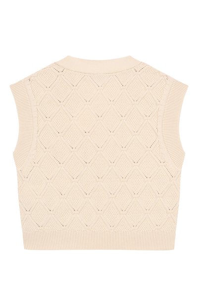 Жилет из шерсти и хлопка BONPOINT, арт. S06GCAK00014/4A-8A