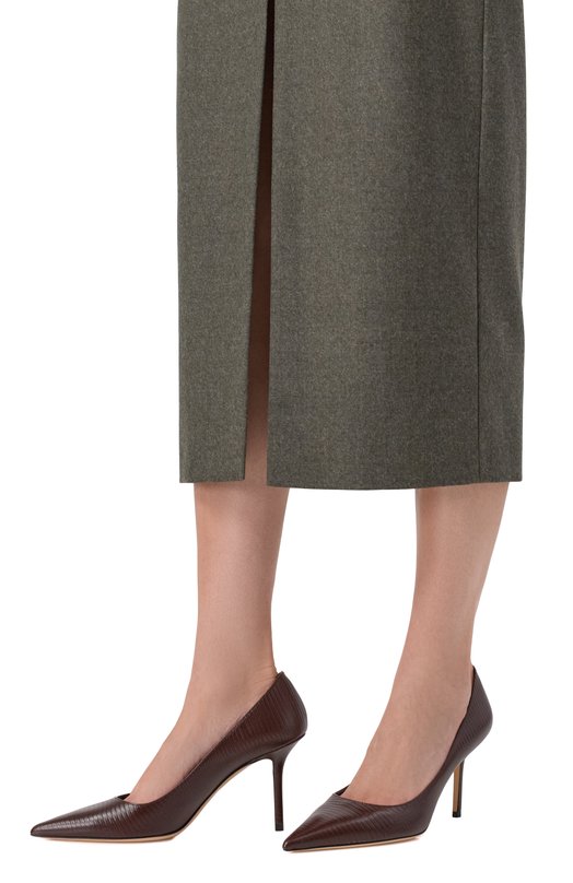 Кожаные туфли Love 85 Jimmy Choo L0VE 85/CWN Коричневый  L0VE 85/CWN Фото 2