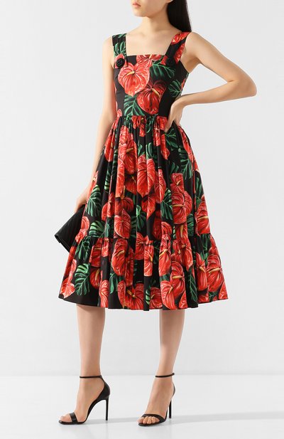 Хлопковое платье DOLCE & GABBANA, арт. F6C7ET/FSEH0, фото 2
