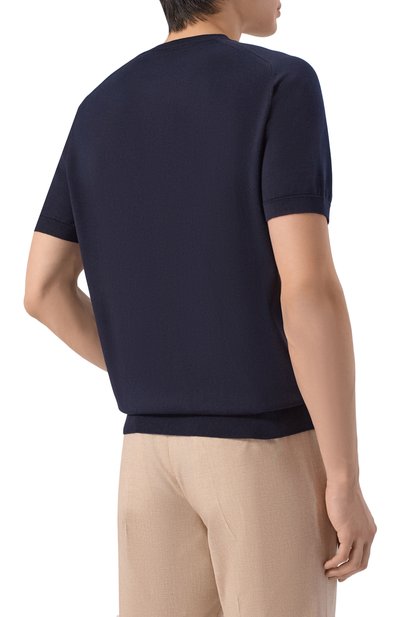 Джемпер из шелка и хлопка KITON, арт. UMM0782, фото 4