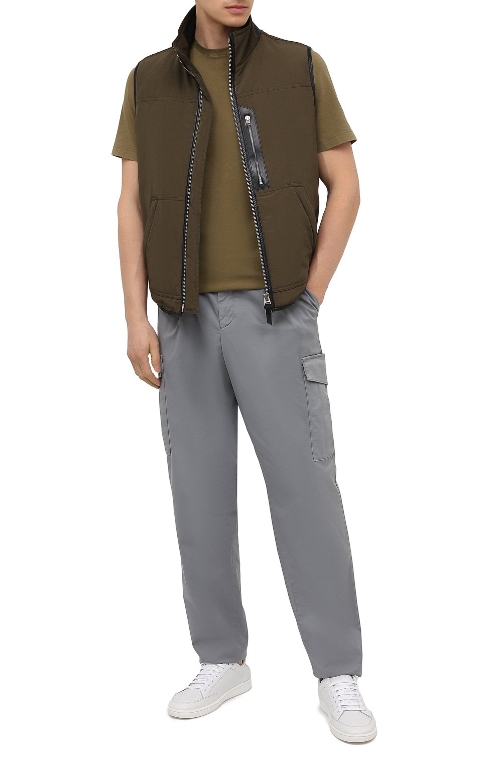 Хлопковая футболка ZILLI SPORT, арт. MFU-13075-447782/0014, фото 2