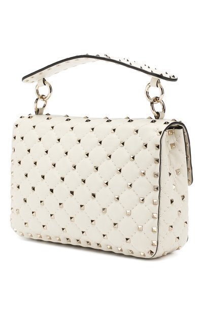 Сумка rockstud spike medium VALENTINO кремового цвета по цене 334500 руб., арт. RW2B0122/NAP, фото 3 Сумка rockstud spike medium VALENTINO, арт. RW2B0122/NAP, фото 3