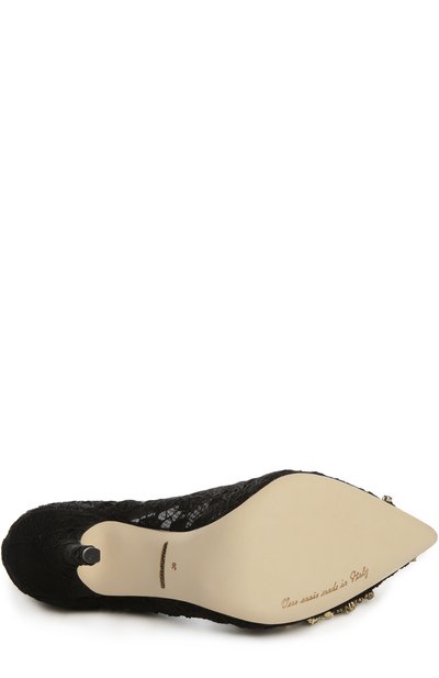 Кружевные туфли bellucci с декором DOLCE & GABBANA, арт. 0112/CD0007/AR247, фото 5
