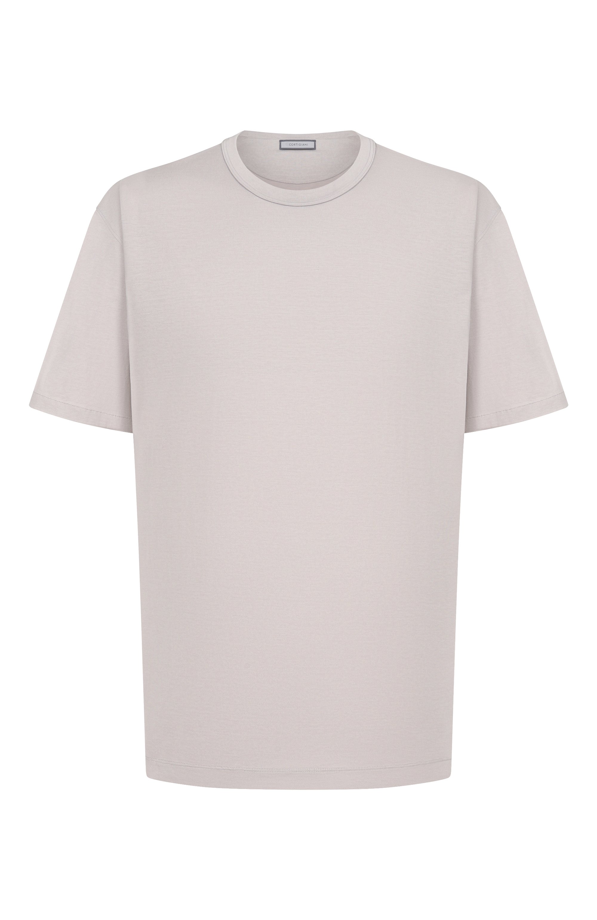Футболка из шелка и хлопка CORTIGIANI, арт. 3A6660, фото 1