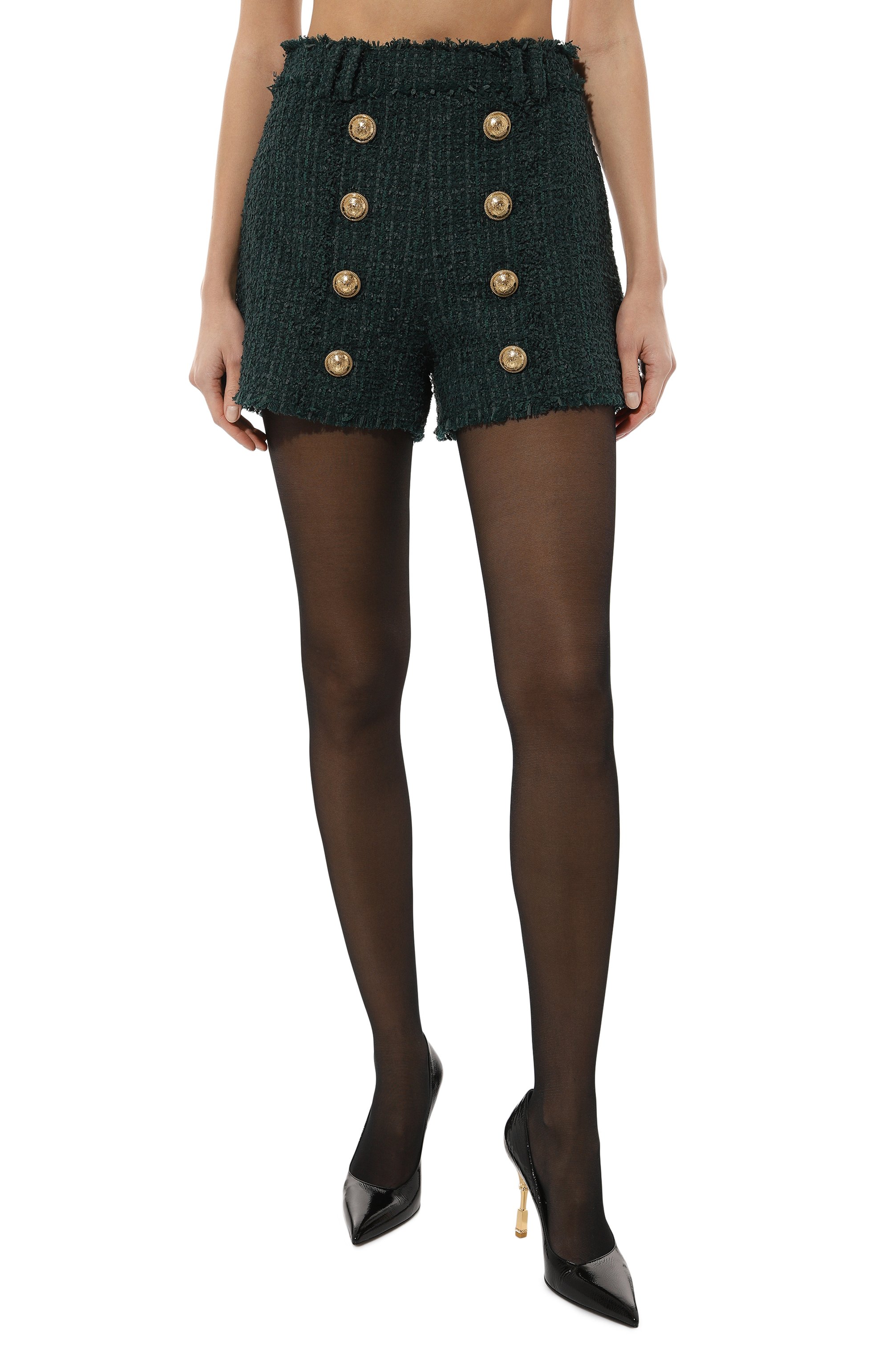 Твидовые шорты BALMAIN, арт. BF1PA313/XF91, фото 3