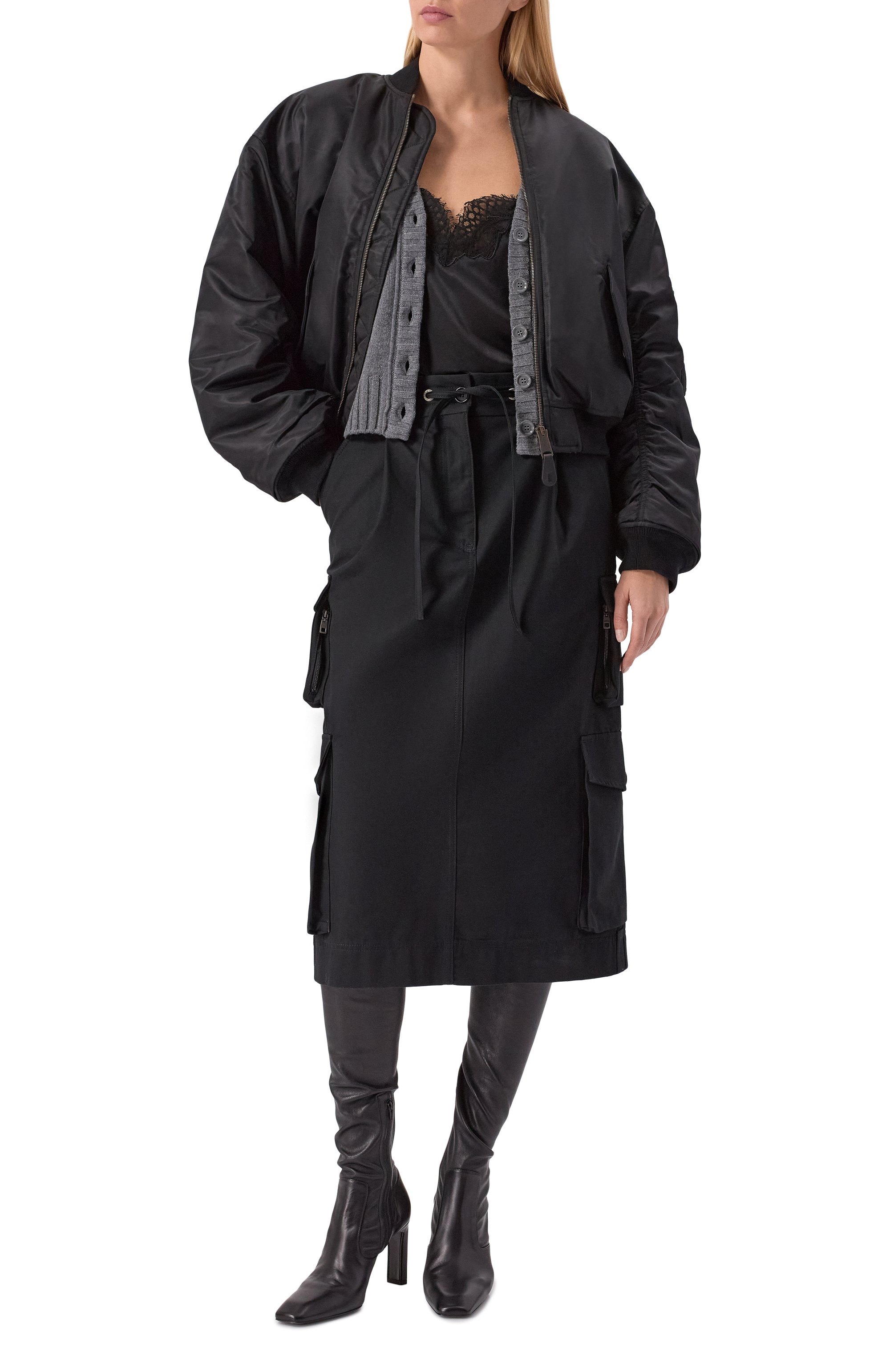 Хлопковая юбка DOLCE & GABBANA, арт. F4DAQT/FU62W, фото 2