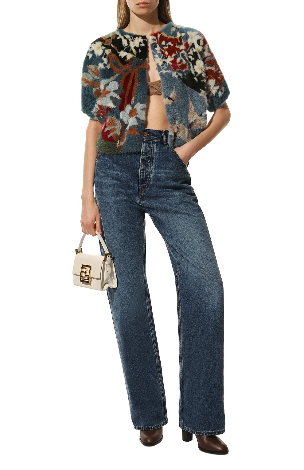 Накидка из меха норки VALENTINO, арт. KF3FB010/02F, фото 2