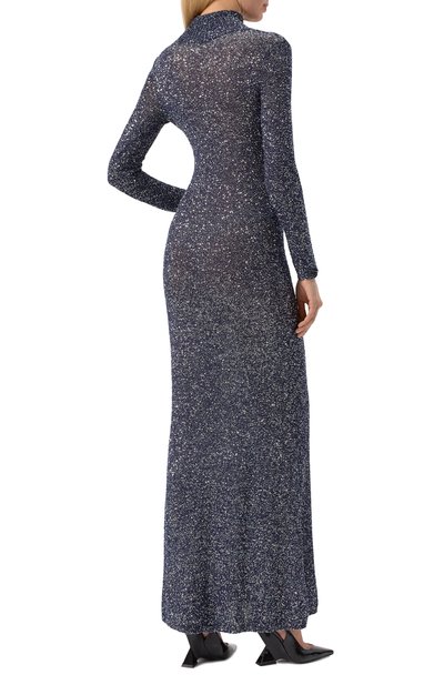 Платье с отделкой пайетками BALENCIAGA, арт. 813110/T7196, фото 4