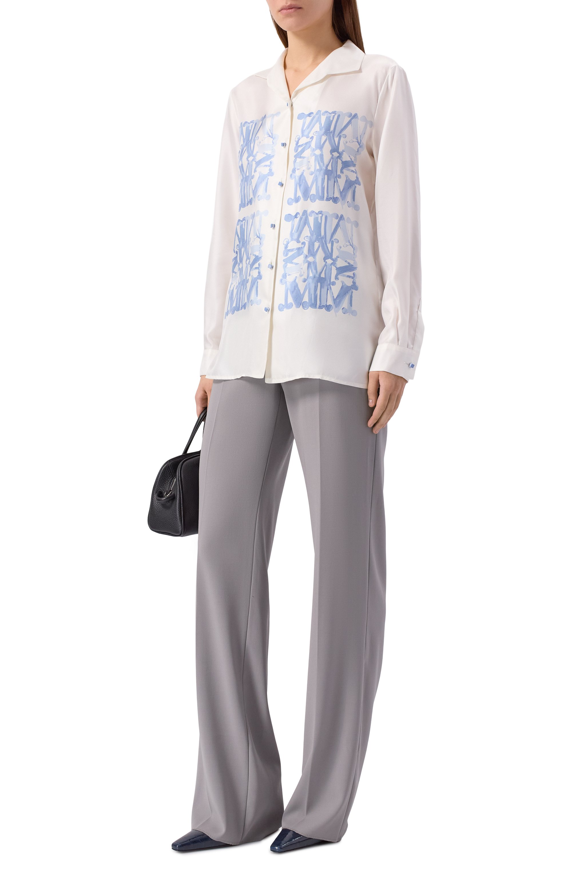 Шелковая рубашка MAX MARA, арт. NABIL, фото 2