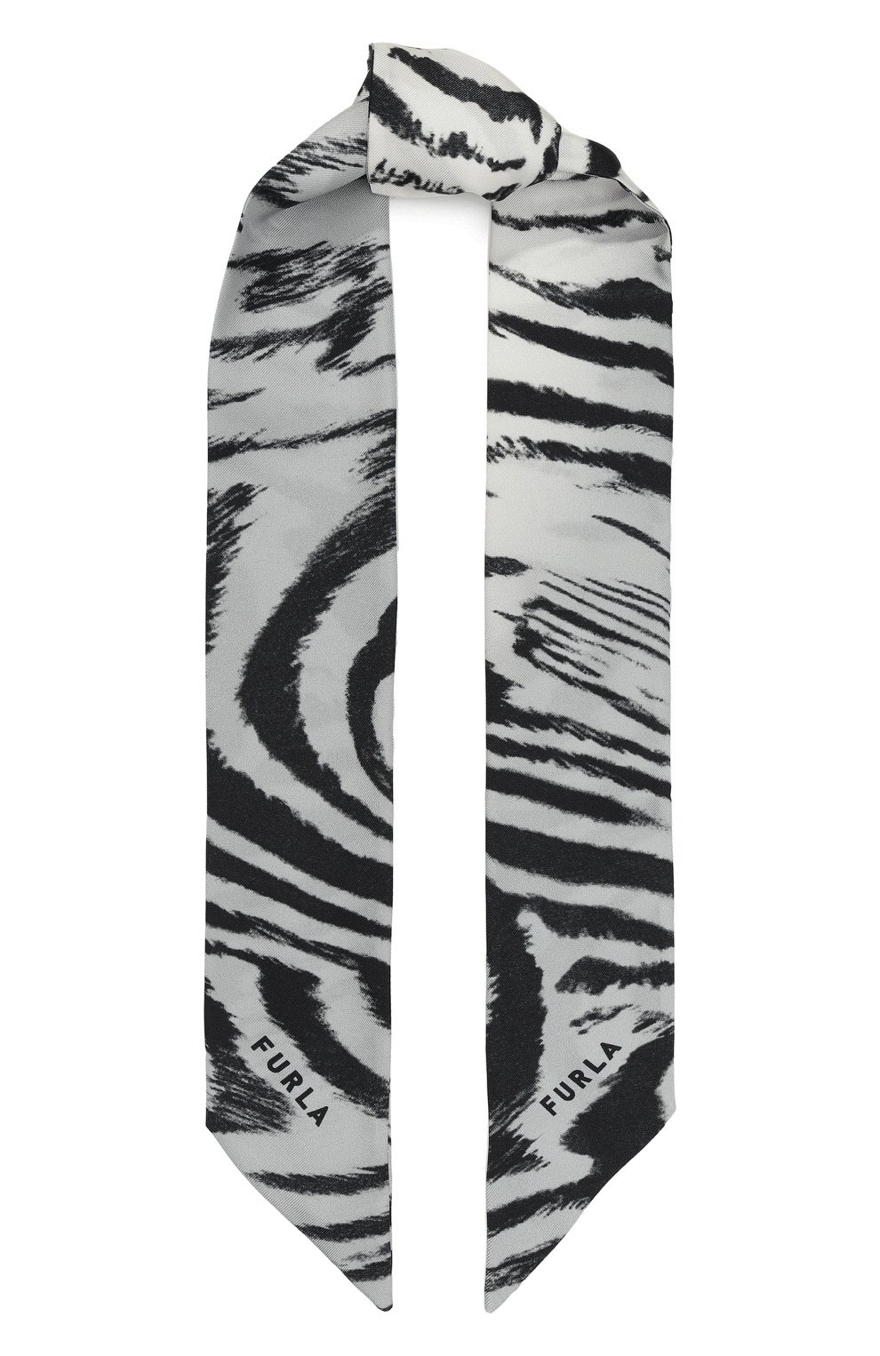 Шелковый шарф-твилли FURLA разноцветного цвета по цене 8500 руб., арт. WT00022/BX3122, фото 3 Шелковый шарф-твилли FURLA, арт. WT00022/BX3122, фото 3