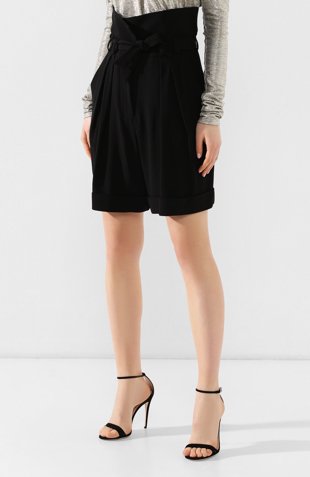 Шорты с поясом BALMAIN, арт. RF05074/207D, фото 3