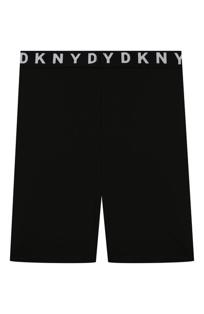 Шорты DKNY черного цвета по цене 4950 руб., арт. D34985/09B SS20, фото 2 Шорты DKNY, арт. D34985/09B SS20, фото 2