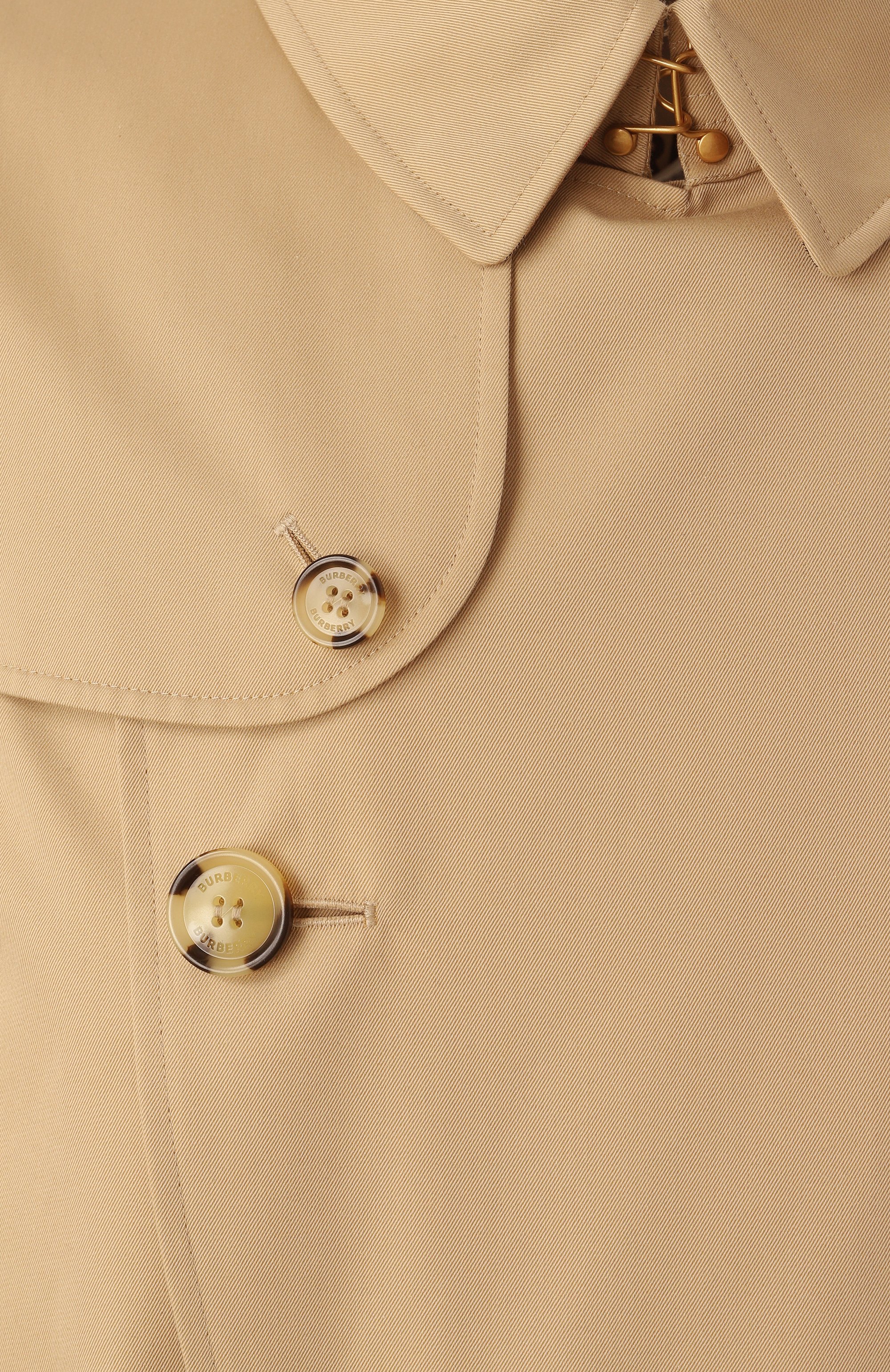 Хлопковый тренч BURBERRY, арт. 8079390, фото 6