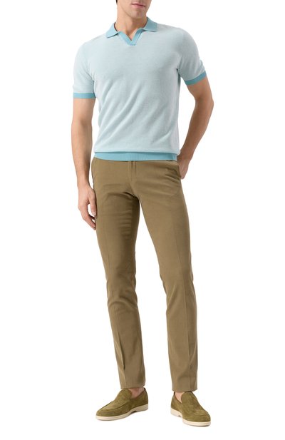 Замшевые лоферы DOUCAL'S, арт. DU3413NWMAUY009G, фото 2