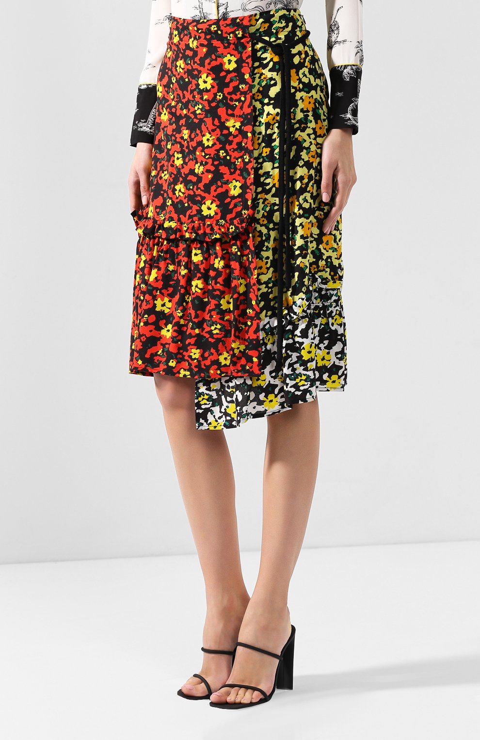 Юбка с принтом PROENZA SCHOULER, арт. R1915007-BYP43, фото 3