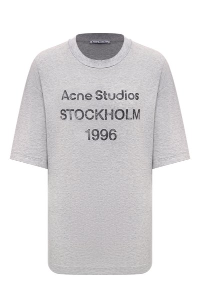 Женская хлопковая футболка ACNE STUDIOS, арт. FN-UX-TSHI000017